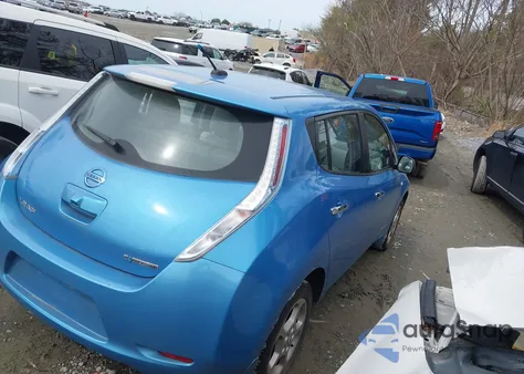 2012 Nissan Leaf Sl z USA, uszkodzony, nr VIN JN1AZ0CP9CT018876